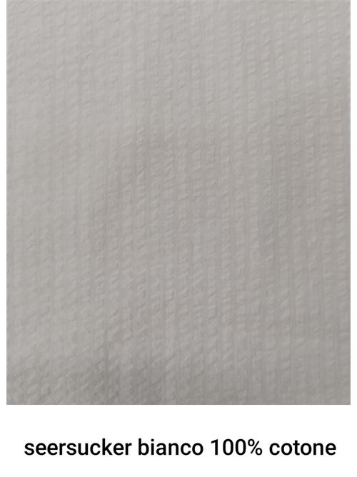 tessuto bianco Laboratorio Capri | SEERSUCKERBIANCO